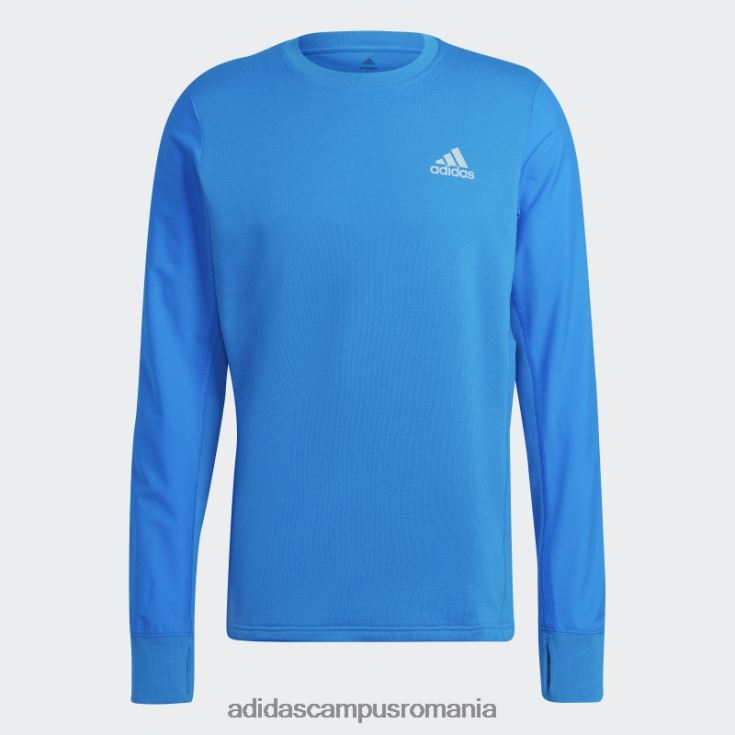 adidas campus romania hanorac echipaj cu reflexie rapidă blue rush bărbați papură albastră/argintiu J266N27238