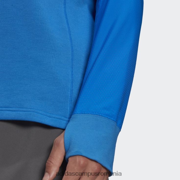 adidas campus romania hanorac echipaj cu reflexie rapidă blue rush bărbați papură albastră/argintiu J266N27238