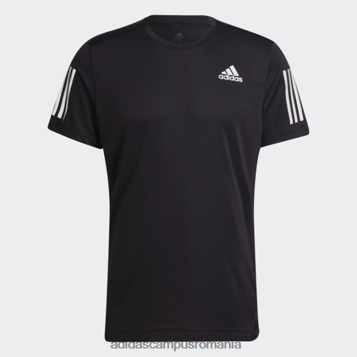 adidas campus romania hot own the run tee argintiu bărbați negru argintiu J266N26216