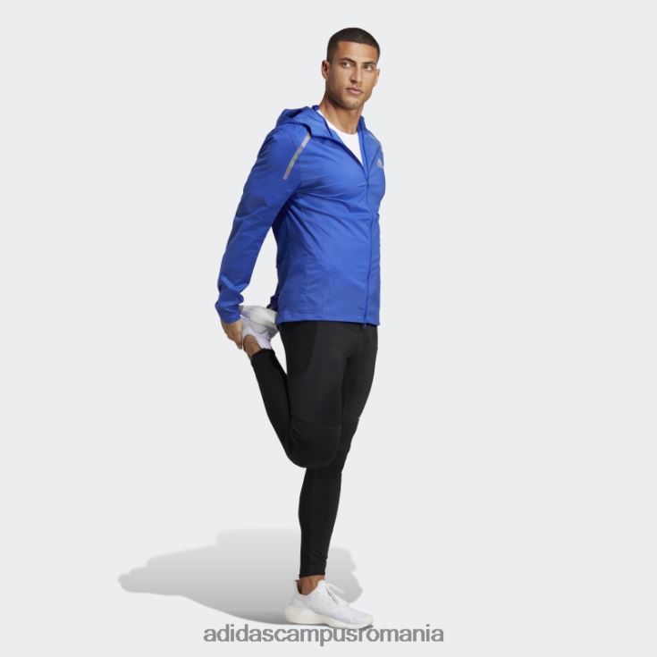 adidas campus romania jachetă albastră de maraton bărbați albastru J266N27360