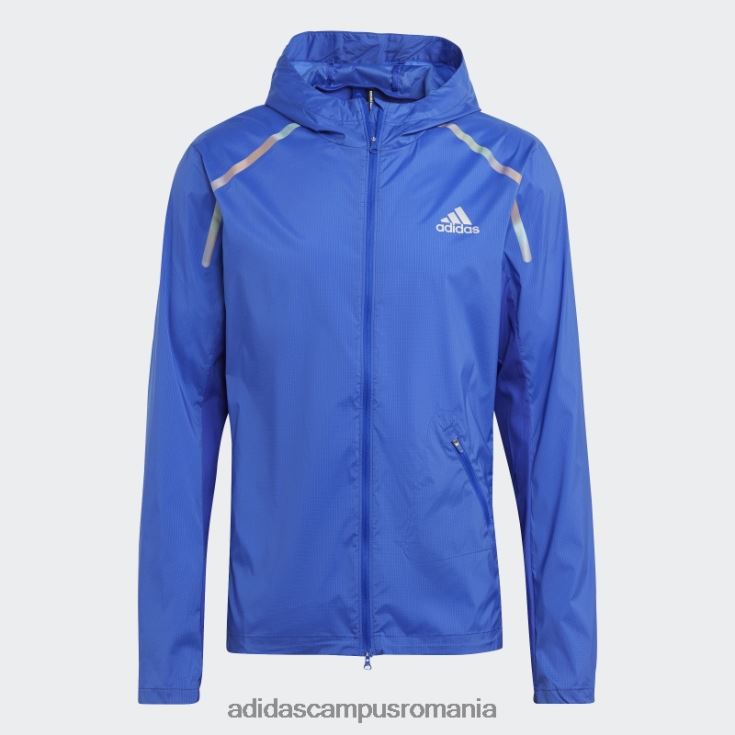 adidas campus romania jachetă albastră de maraton bărbați albastru J266N27360