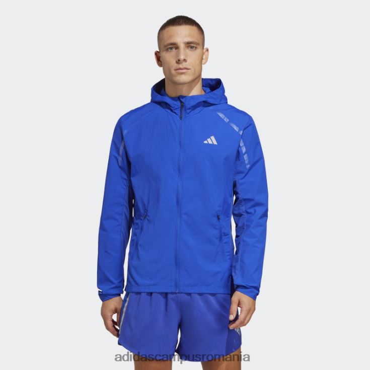 adidas campus romania jachetă albastră pentru încălzire maraton bărbați albastru J266N25903
