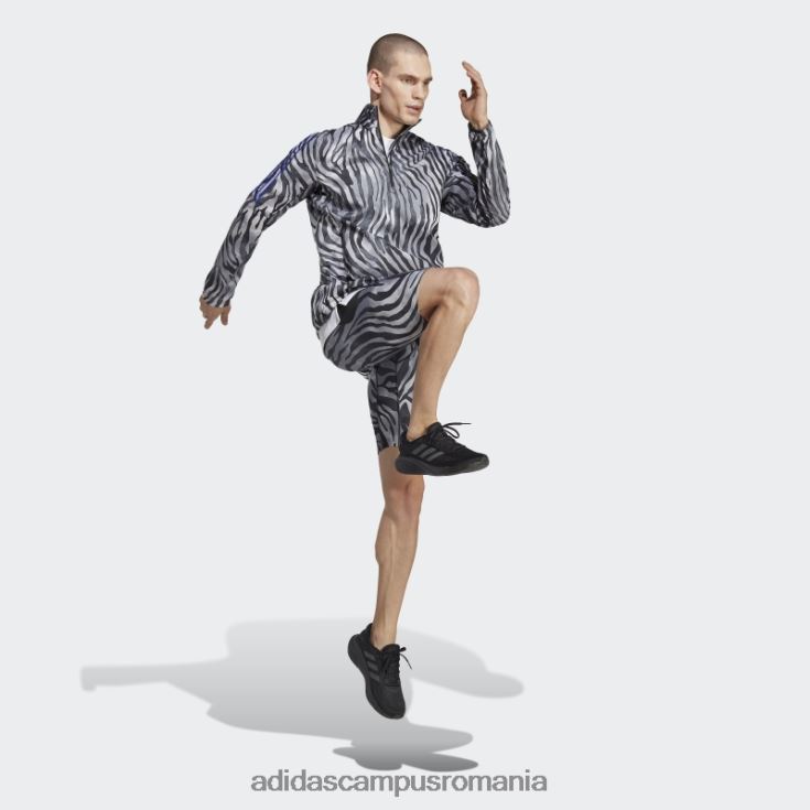 adidas campus romania jachetă cu fermoar 1/2 multicolor bărbați multicolor/alb J266N214213
