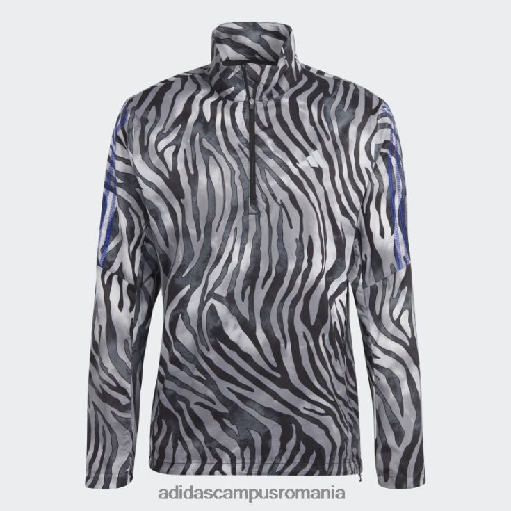 adidas campus romania jachetă cu fermoar 1/2 multicolor bărbați multicolor/alb J266N214213