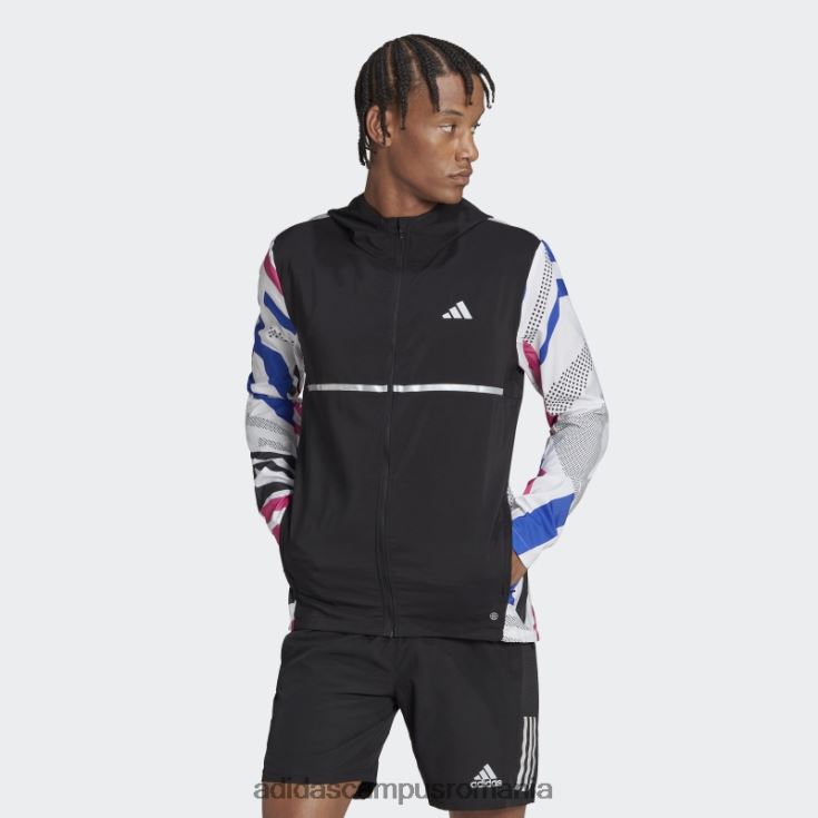 adidas campus romania jachetă de sezon negru propriu-zisă adidas bărbați negru/alb/fucsia/albastru J266N25715