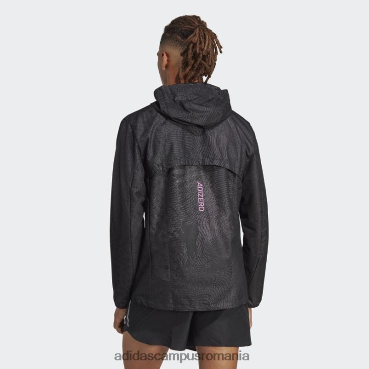 adidas campus romania jachetă neagră cu membrană adizero engineered adidas bărbați negru/fucsia J266N213563