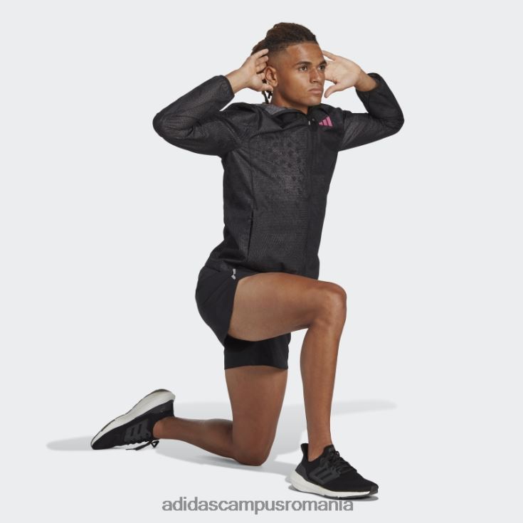 adidas campus romania jachetă neagră cu membrană adizero engineered adidas bărbați negru/fucsia J266N213563