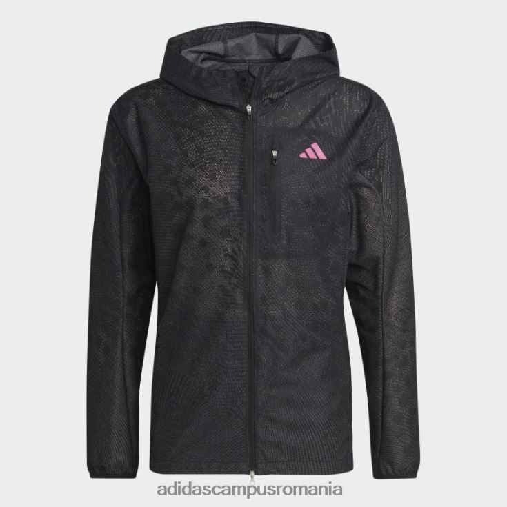 adidas campus romania jachetă neagră cu membrană adizero engineered adidas bărbați negru/fucsia J266N213563