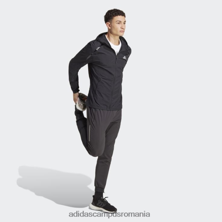 adidas campus romania jachetă neagră de încălzire maraton adidas bărbați negru J266N26015