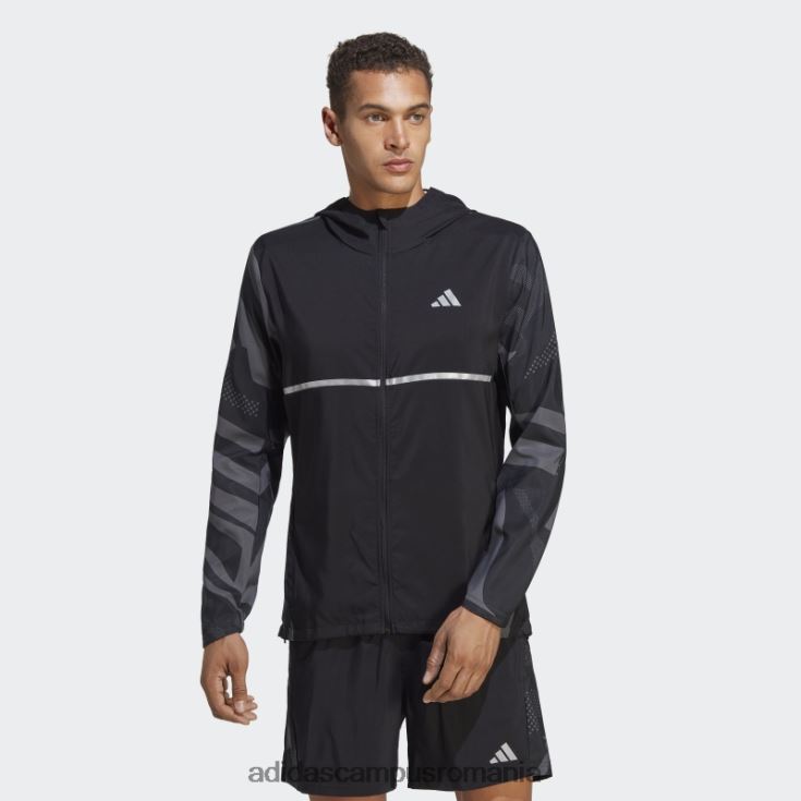 adidas campus romania jachetă neagră de sezon bărbați gri inchis J266N25846