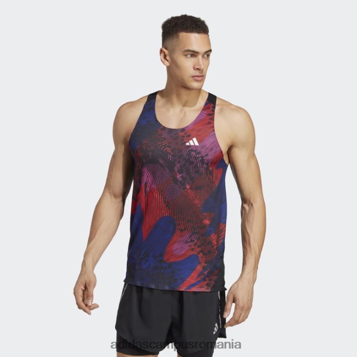 adidas campus romania maiou negru adizero bărbați negru/rosu J266N213192
