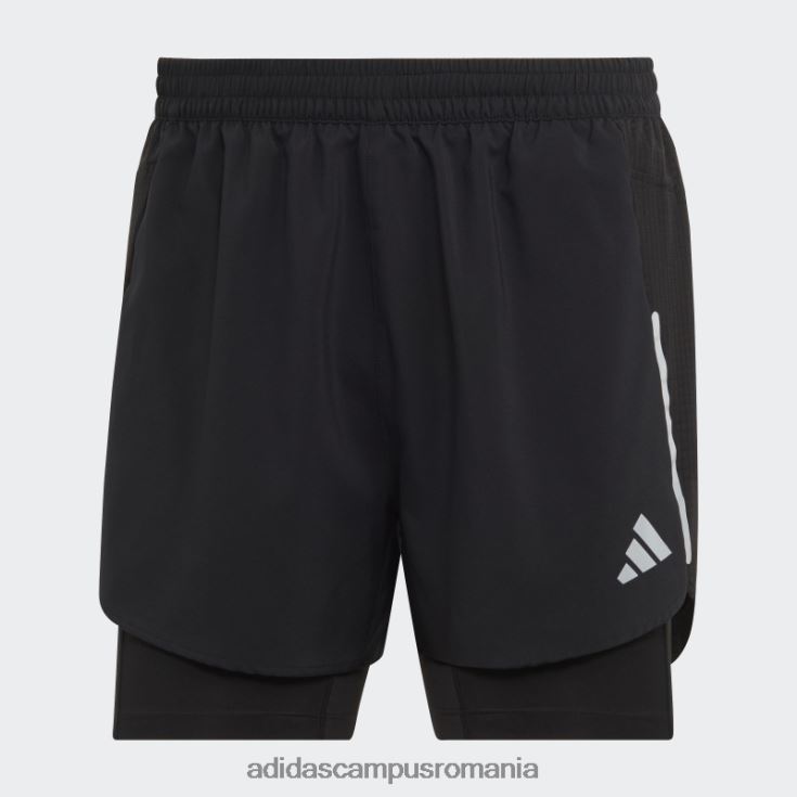 adidas campus romania negru conceput pentru alergare cu pantaloni scurți 2 în 1 bărbați negru J266N26083