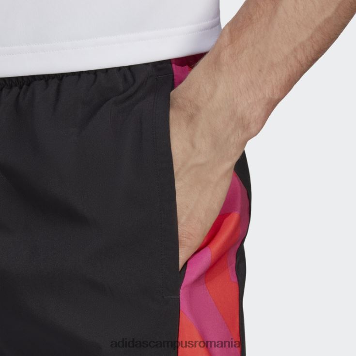 adidas campus romania negru deține pantalonii scurți sezonieri bărbați negru/fucsia/rosu J266N26448