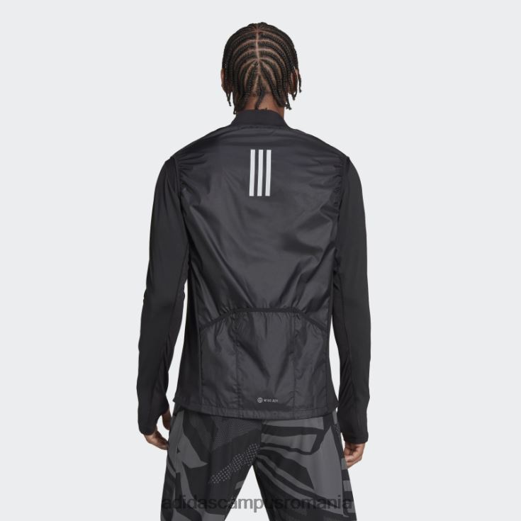 adidas campus romania negru deține vesta de alergare bărbați negru J266N214506