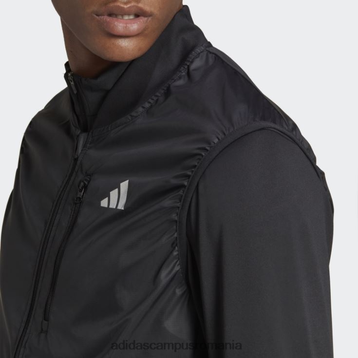 adidas campus romania negru deține vesta de alergare bărbați negru J266N214506