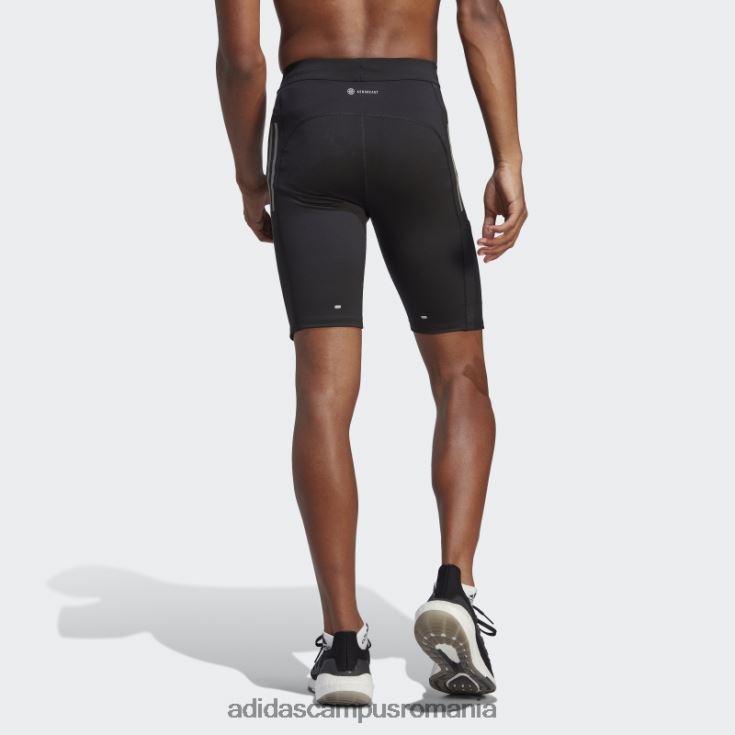 adidas campus romania negru propriul run 1/2 jambiere bărbați negru J266N2994