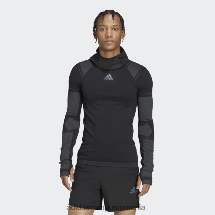 adidas campus romania negru x-city adidas cu mânecă lungă bărbați negru/carbon J266N27347