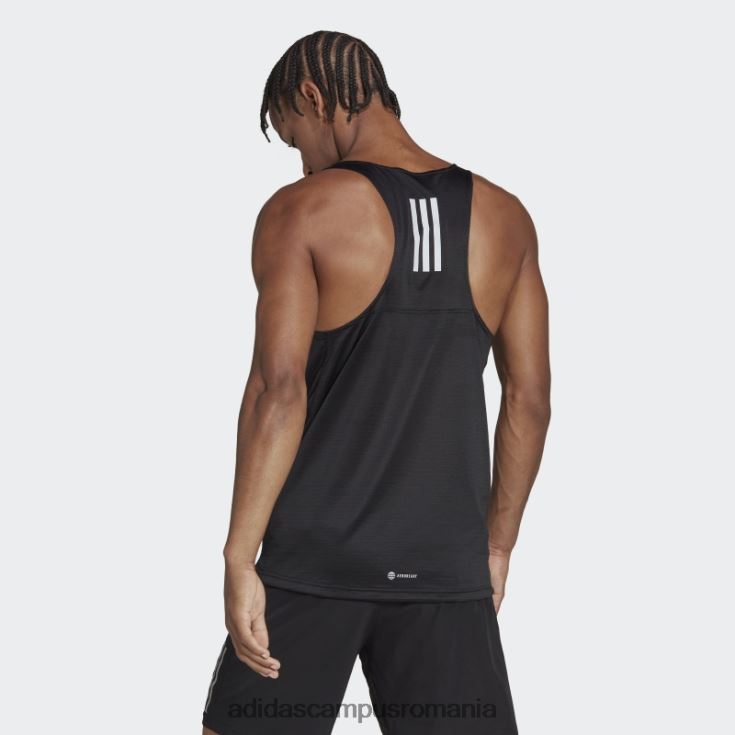 adidas campus romania negrul deține mailetul de alergare bărbați negru J266N26376