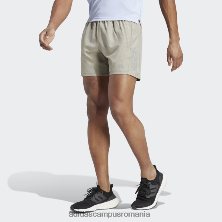 adidas campus romania own the run heather pantaloni scurți silver pebble mel bărbați argint pebble mel J266N213472