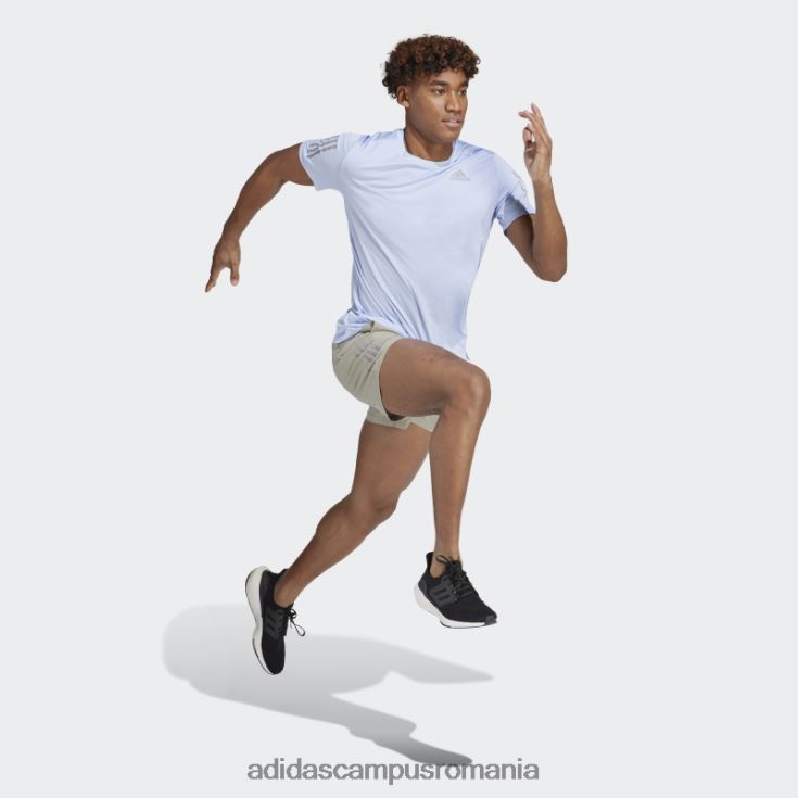 adidas campus romania own the run heather pantaloni scurți silver pebble mel bărbați argint pebble mel J266N213472