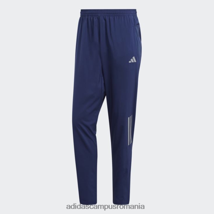 adidas campus romania own the run, pantaloni astro țesuți albastru închis bărbați albastru inchis J266N26379