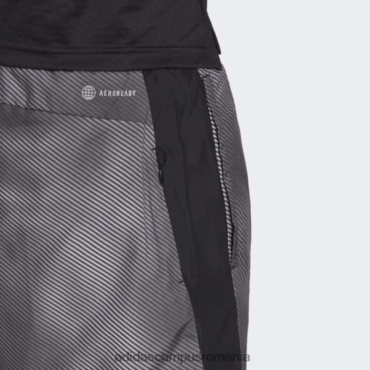 adidas campus romania pantaloni scurți adidas colorblock posedă gri bărbați gri/negru J266N214583