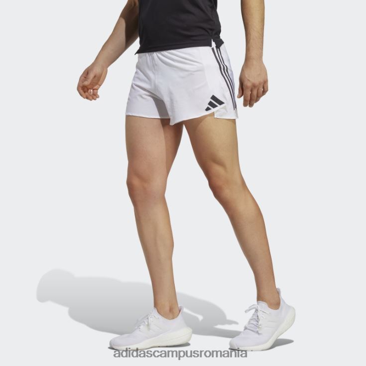 adidas campus romania pantaloni scurți adizero split negri bărbați alb negru J266N213682