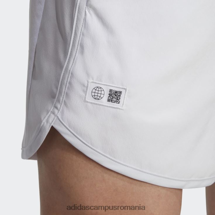 adidas campus romania pantaloni scurți de alergare albi făcute pentru a fi refăcute bărbați alb J266N215232