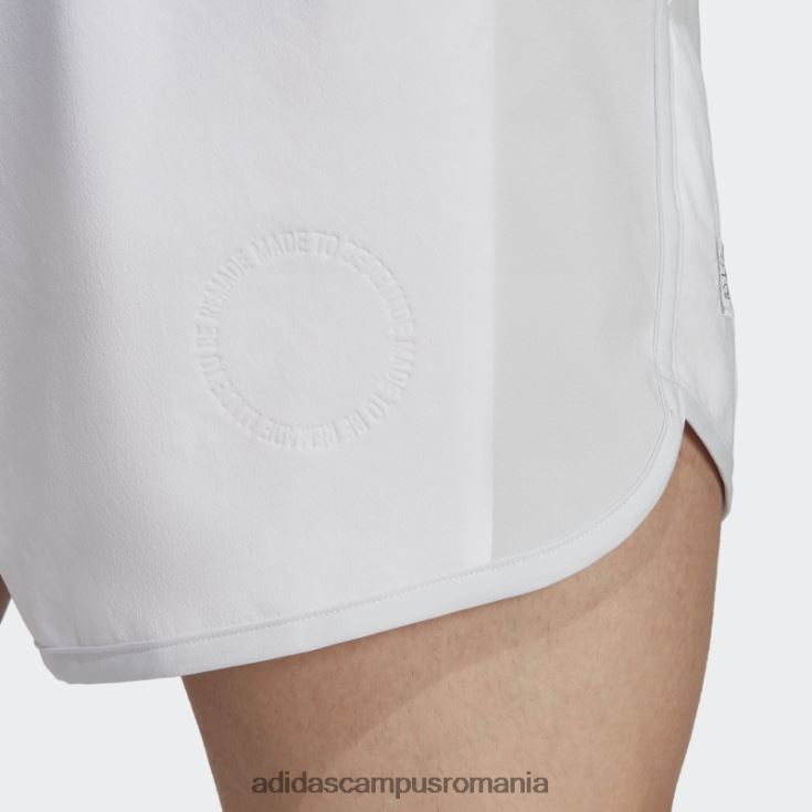 adidas campus romania pantaloni scurți de alergare albi făcute pentru a fi refăcute bărbați alb J266N215232