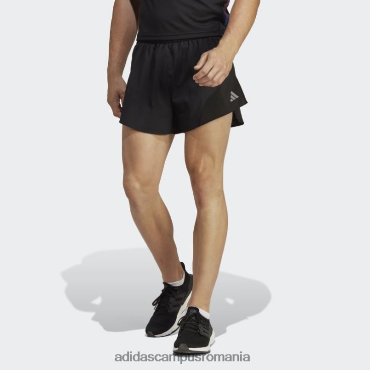 adidas campus romania pantaloni scurți fast split negri adidas bărbați negru J266N21014