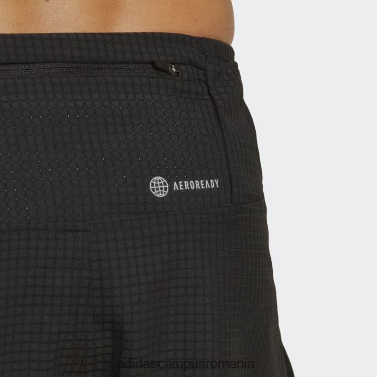 adidas campus romania pantaloni scurți fast split negri adidas bărbați negru J266N21014