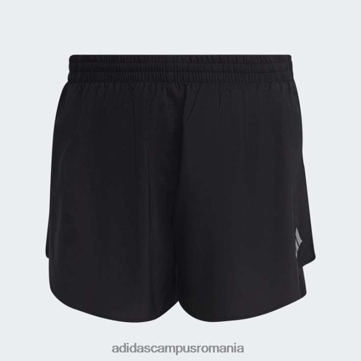adidas campus romania pantaloni scurți fast split negri bărbați negru J266N214491
