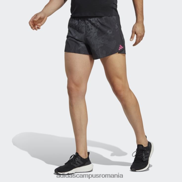 adidas campus romania pantaloni scurți negri adizero split bărbați gri inchis J266N213517