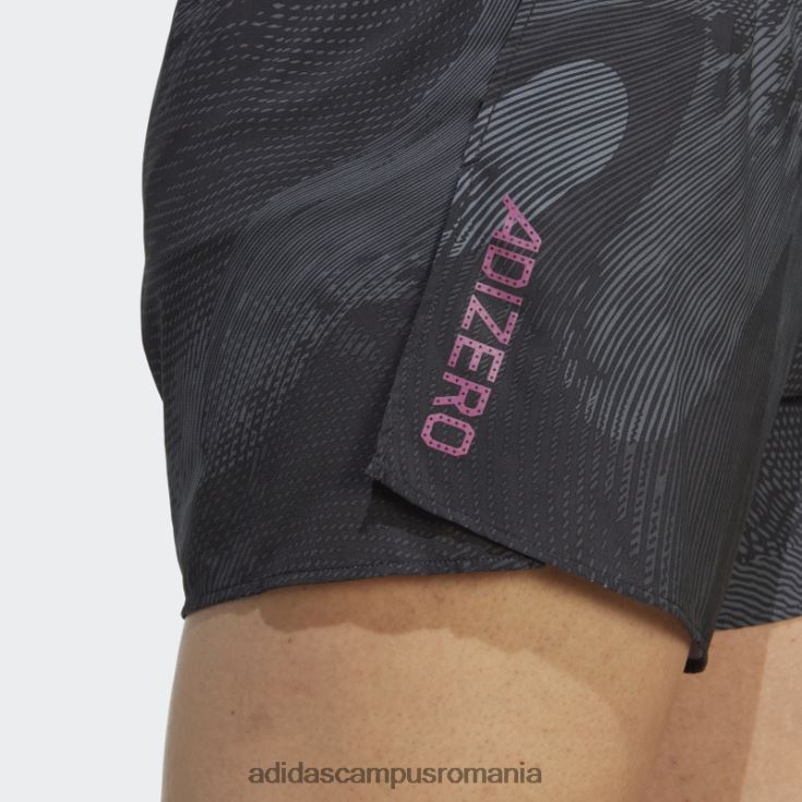 adidas campus romania pantaloni scurți negri adizero split bărbați gri inchis J266N213517
