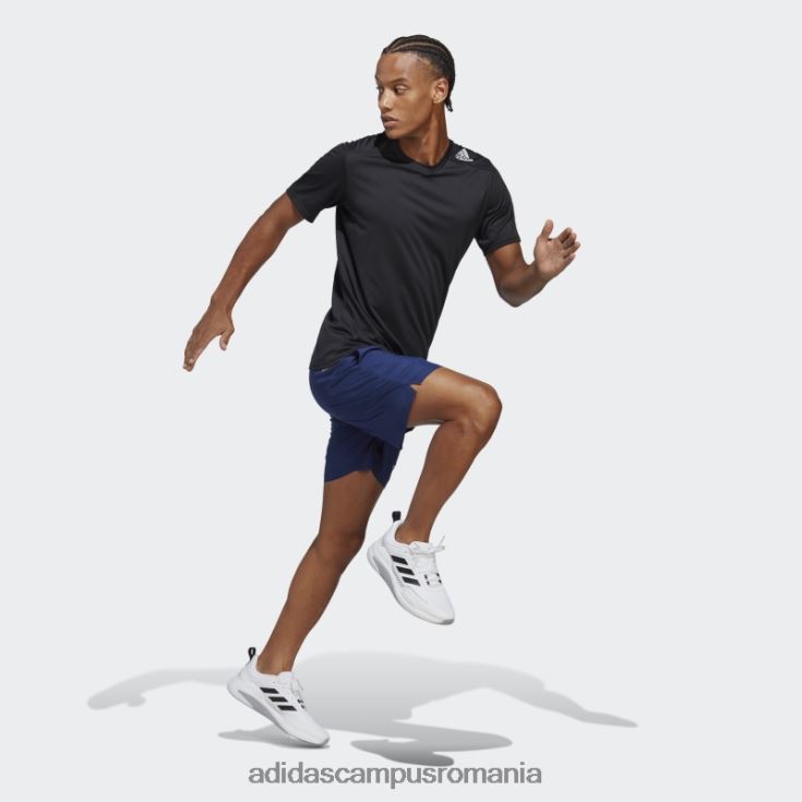 adidas campus romania pantaloni scurți run-it albastru închis adidas bărbați albastru inchis J266N21128
