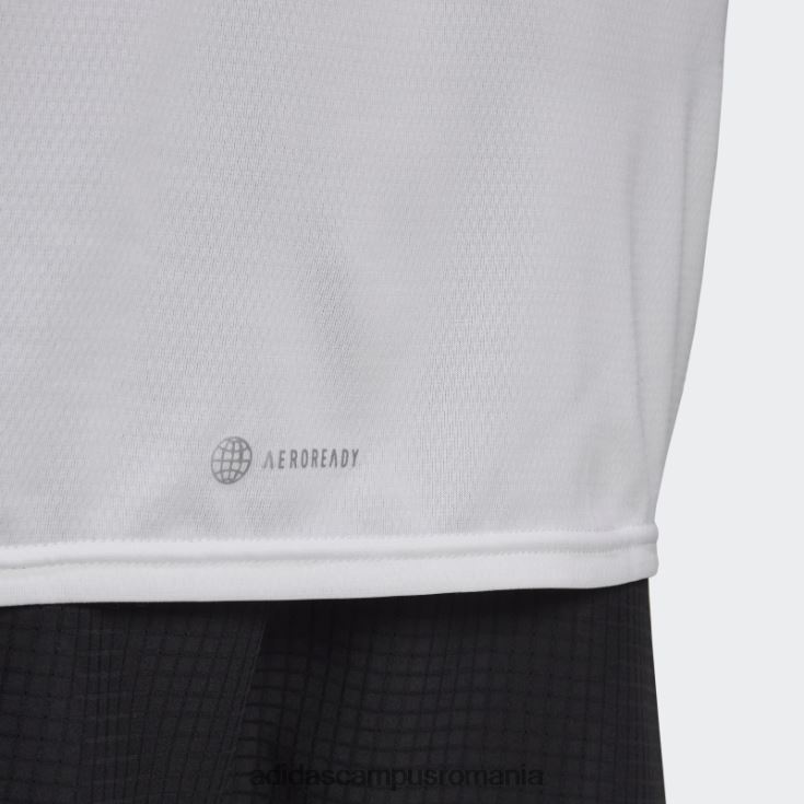 adidas campus romania proiectat 4 tricou de alergare alb bărbați alb J266N213940