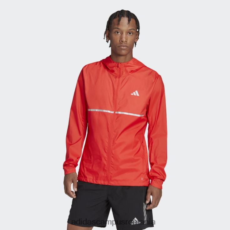 adidas campus romania roșu deține jacheta de alergare bărbați roșu J266N214045