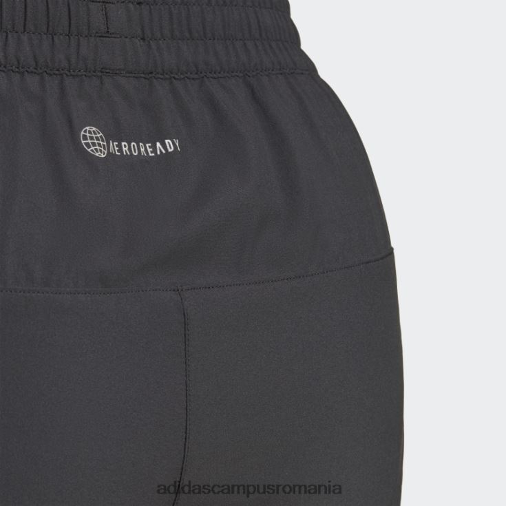adidas campus romania run icons pantaloni scurți cu 3 dungi negre bărbați negru J266N213172