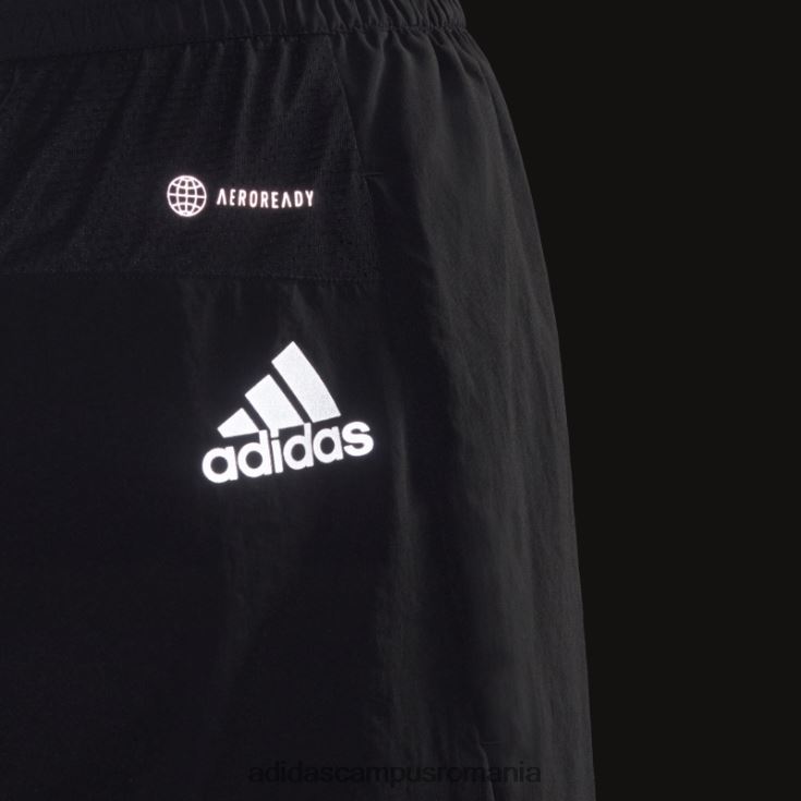 adidas campus romania run it pantaloni scurți negri bărbați negru J266N25233