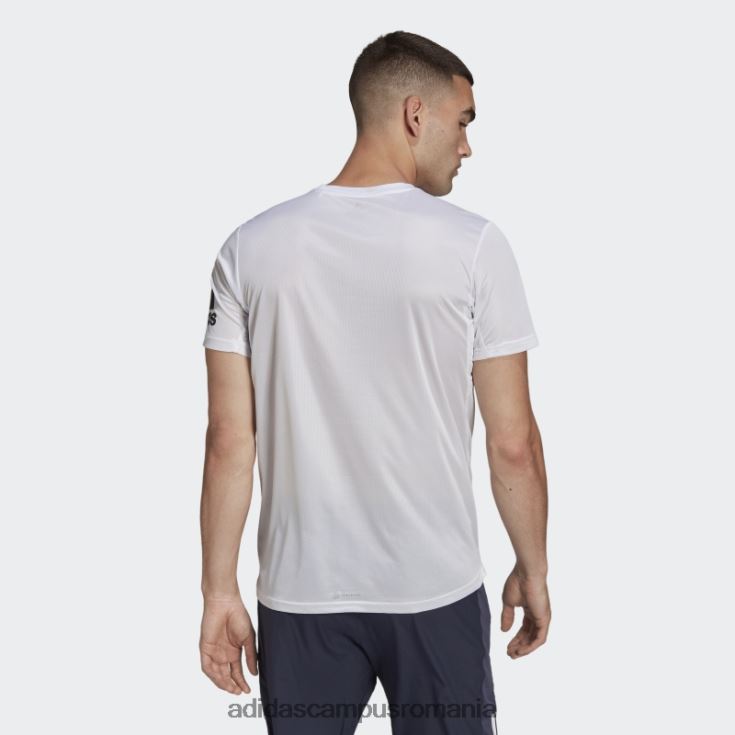 adidas campus romania run it tee adidas alb bărbați alb J266N25418
