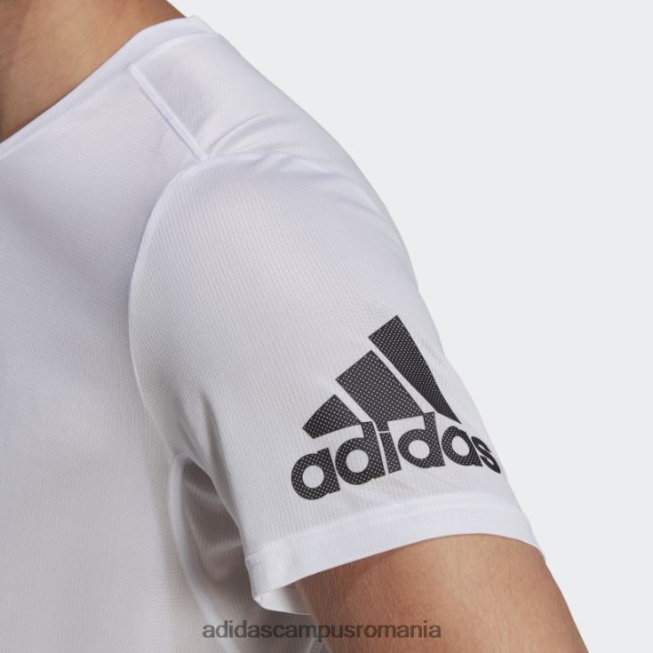 adidas campus romania run it tee adidas alb bărbați alb J266N25418