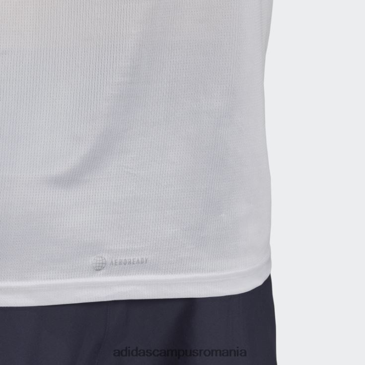 adidas campus romania run it tee adidas alb bărbați alb J266N25418