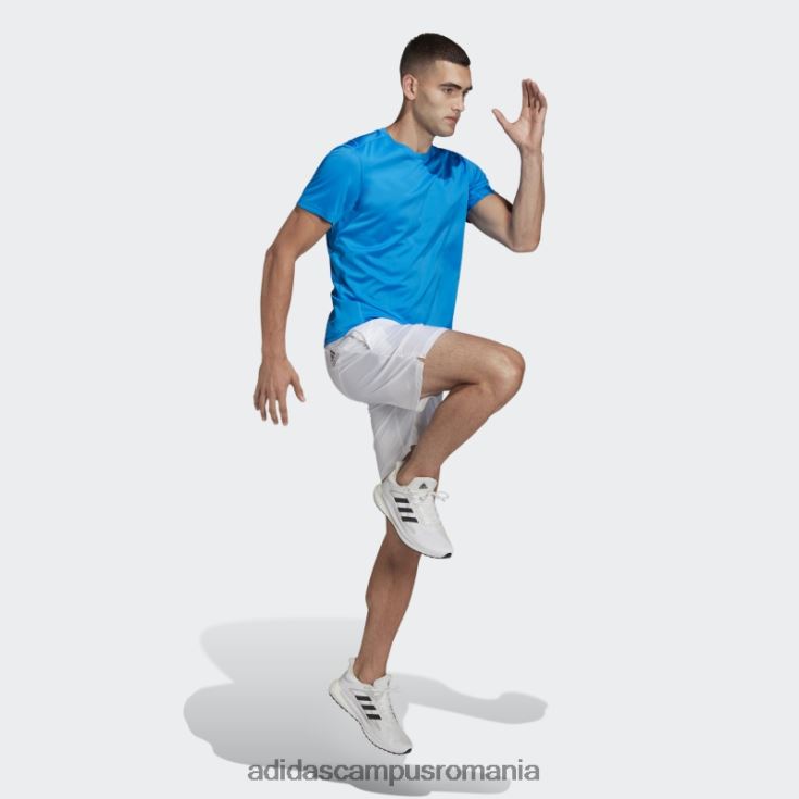 adidas campus romania run it tee blue rush adidas bărbați papură albastră J266N27116