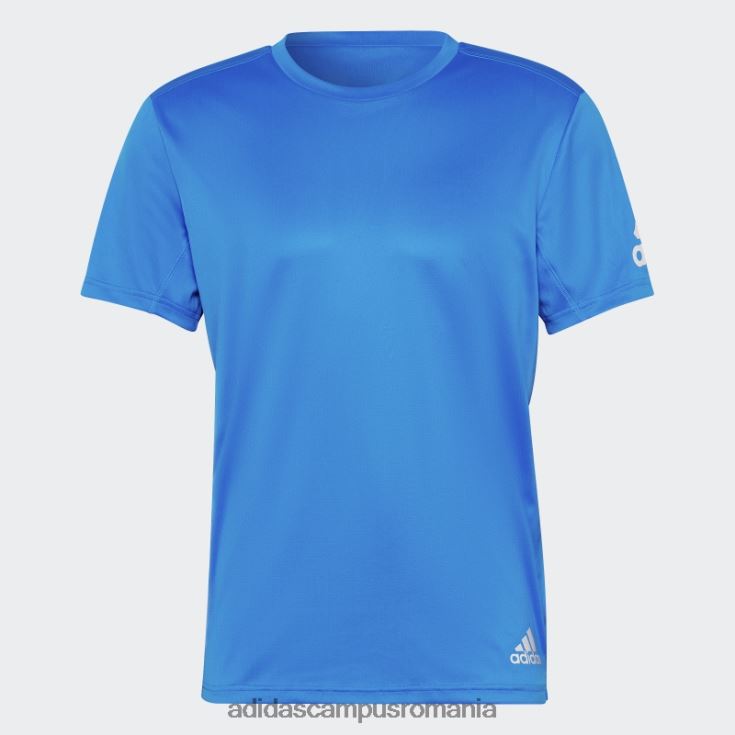 adidas campus romania run it tee blue rush adidas bărbați papură albastră J266N27116