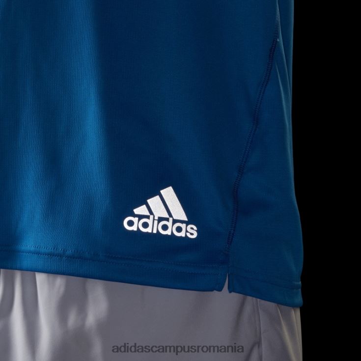 adidas campus romania run it tee blue rush adidas bărbați papură albastră J266N27116