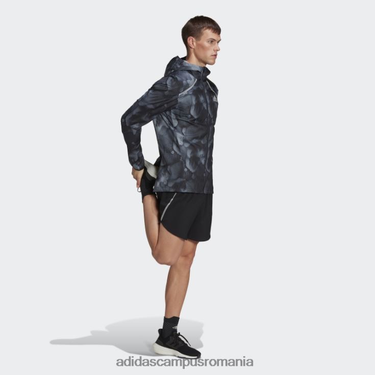 adidas campus romania sacou grafic marathon fast negru bărbați negru J266N215296