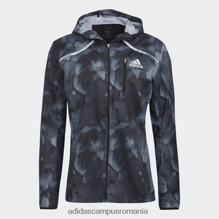 adidas campus romania sacou grafic marathon fast negru bărbați negru J266N215296