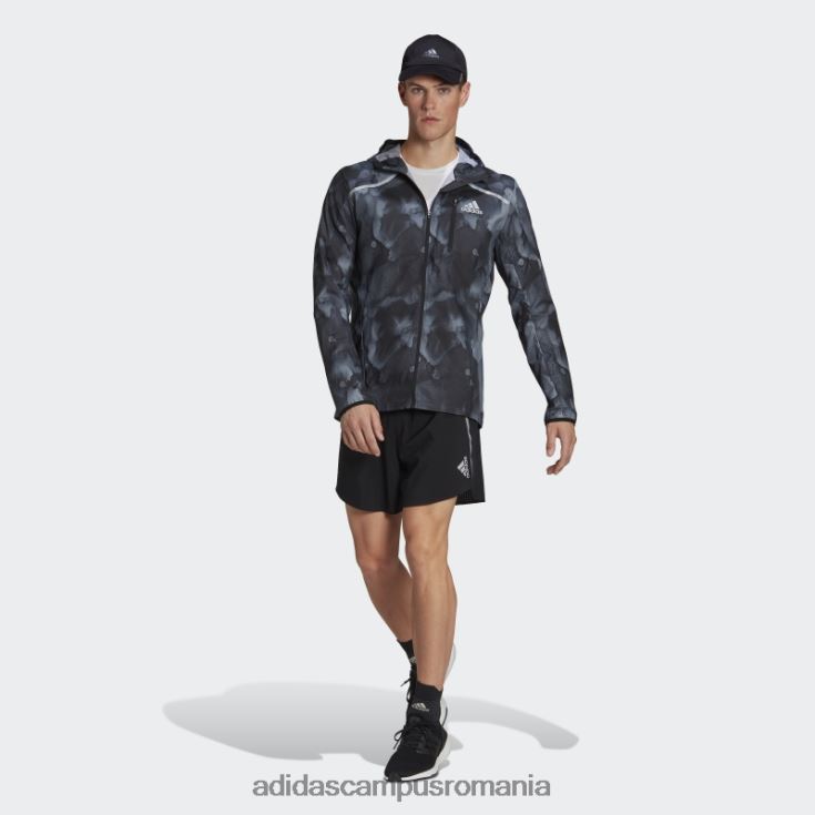adidas campus romania sacou grafic marathon fast negru bărbați negru J266N215296