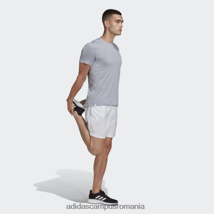 adidas campus romania silver run it tee bărbați argint J266N27024