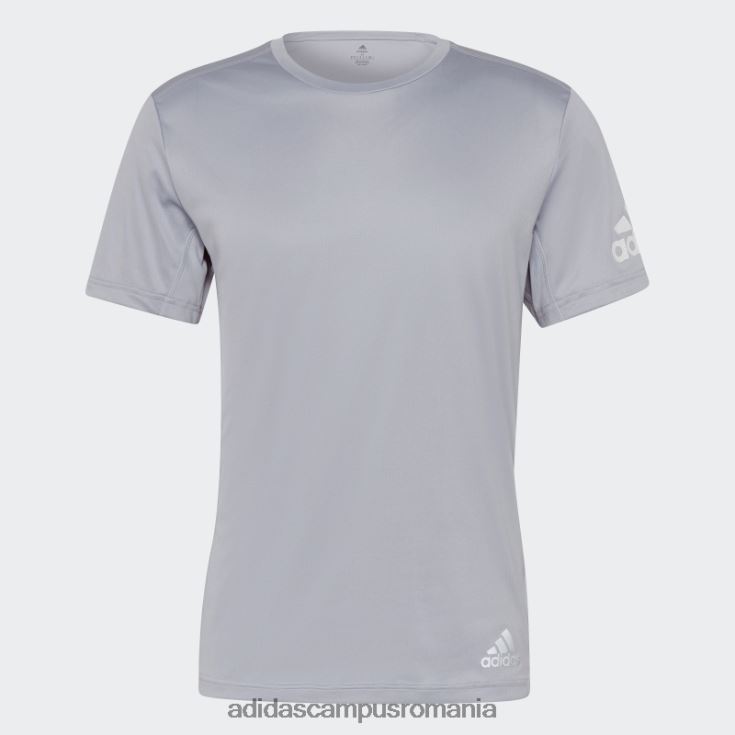 adidas campus romania silver run it tee bărbați argint J266N27024